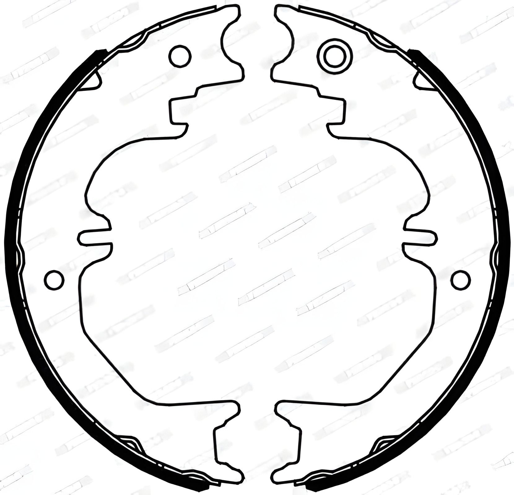 Комплект стояночного тормоза LEXUS LX, TOYOTA LAND CRUISER, FERODO (FSB4125) Комплект стояночного тормоза LEXUS LX, TOYOTA LAND CRUISER, FERODO (FSB4125)