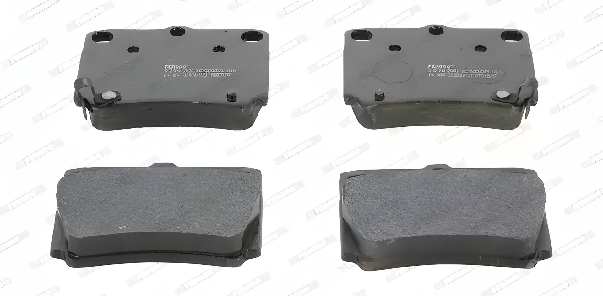 Колодок комплект гальмівних, дискове гальмо MITSUBISHI PAJERO, FERODO (FDB1570) Колодок комплект гальмівних, дискове гальмо MITSUBISHI PAJERO, FERODO (FDB1570)