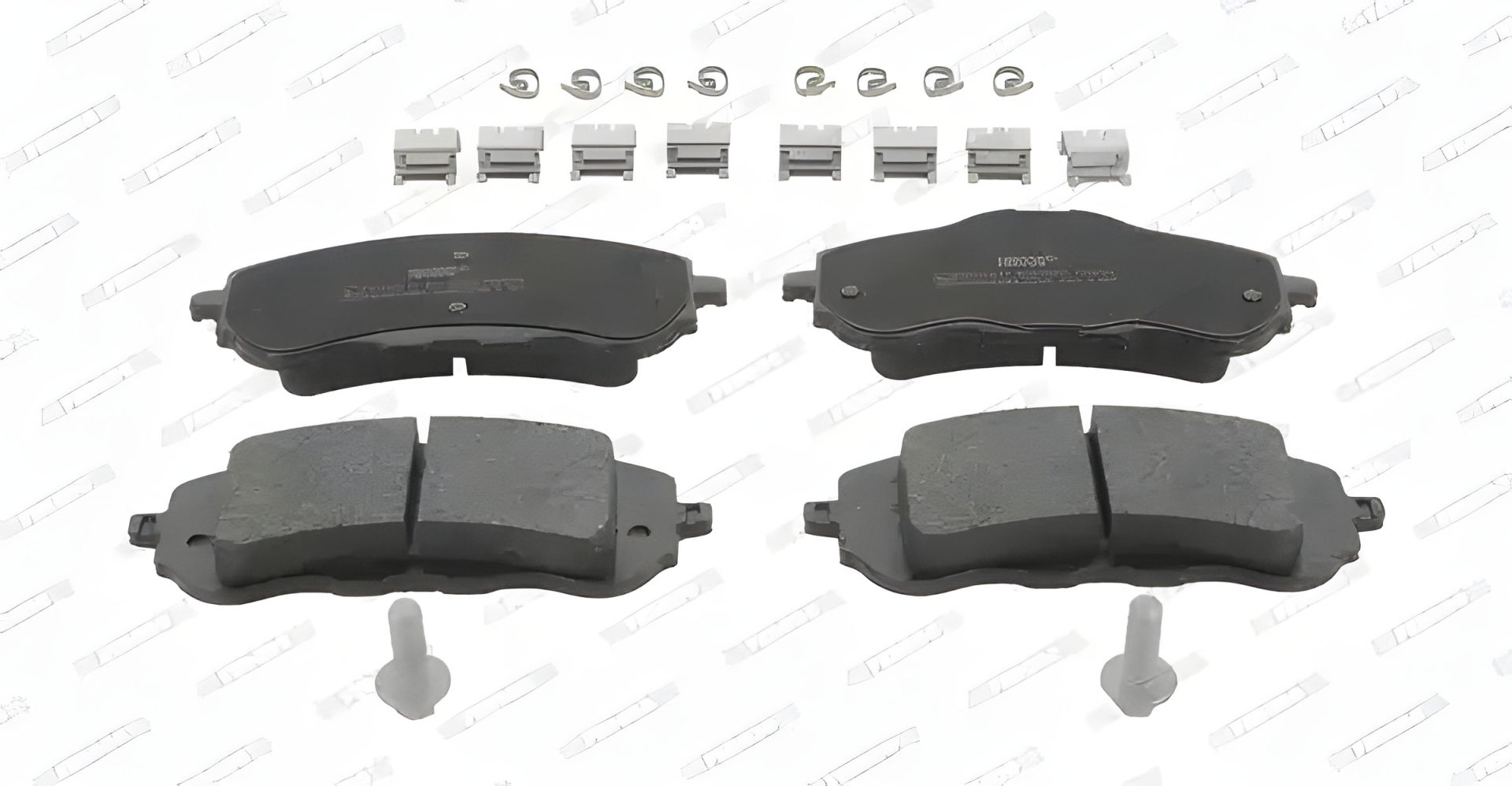 Колодки гальмівні для OPEL COMBO, PEUGEOT 308, FERODO FDB4764 Колодки гальмівні для OPEL COMBO, PEUGEOT 308, FERODO FDB4764