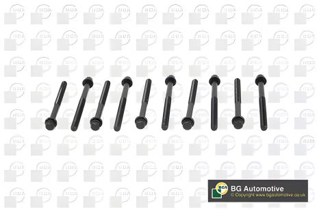 Комплект ГБЦ болтів KIA SORENTO, HYUNDAI ix35, BGA (BK1318)
