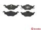 Комплект гальмівних колодок для HOLDEN ASTRA, CHEVROLET ASTRA, BREMBO (P59030)