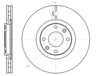 DS Гальмівний диск DS, DS (CAPSA), REMSA (6105910)