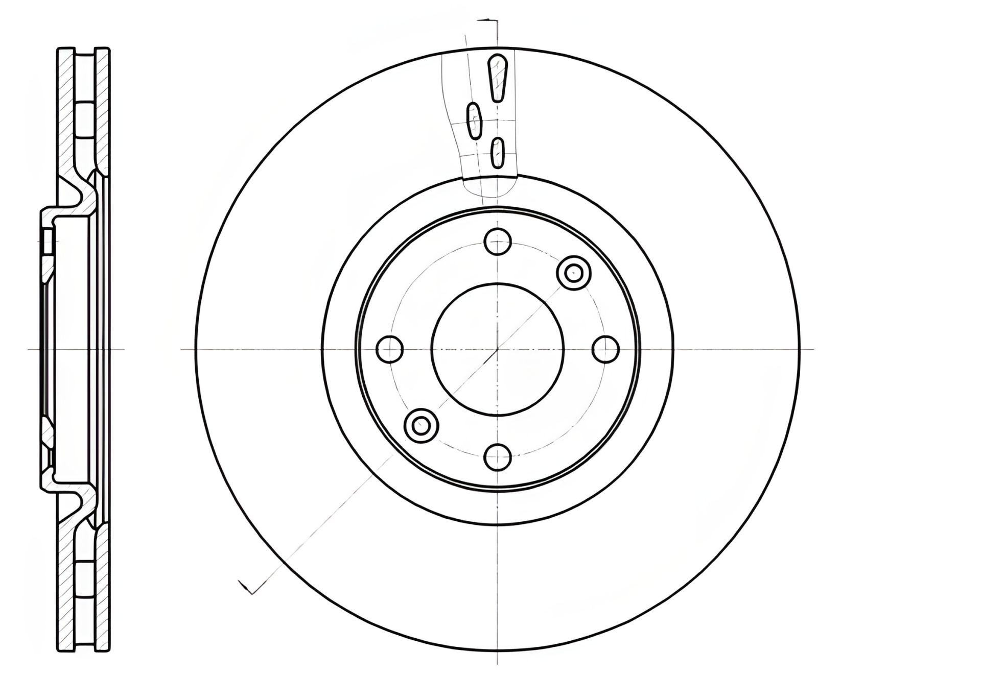 Тормозной диск DS DS, DS (CAPSA), REMSA (6105910) Тормозной диск DS DS, DS (CAPSA), REMSA (6105910)