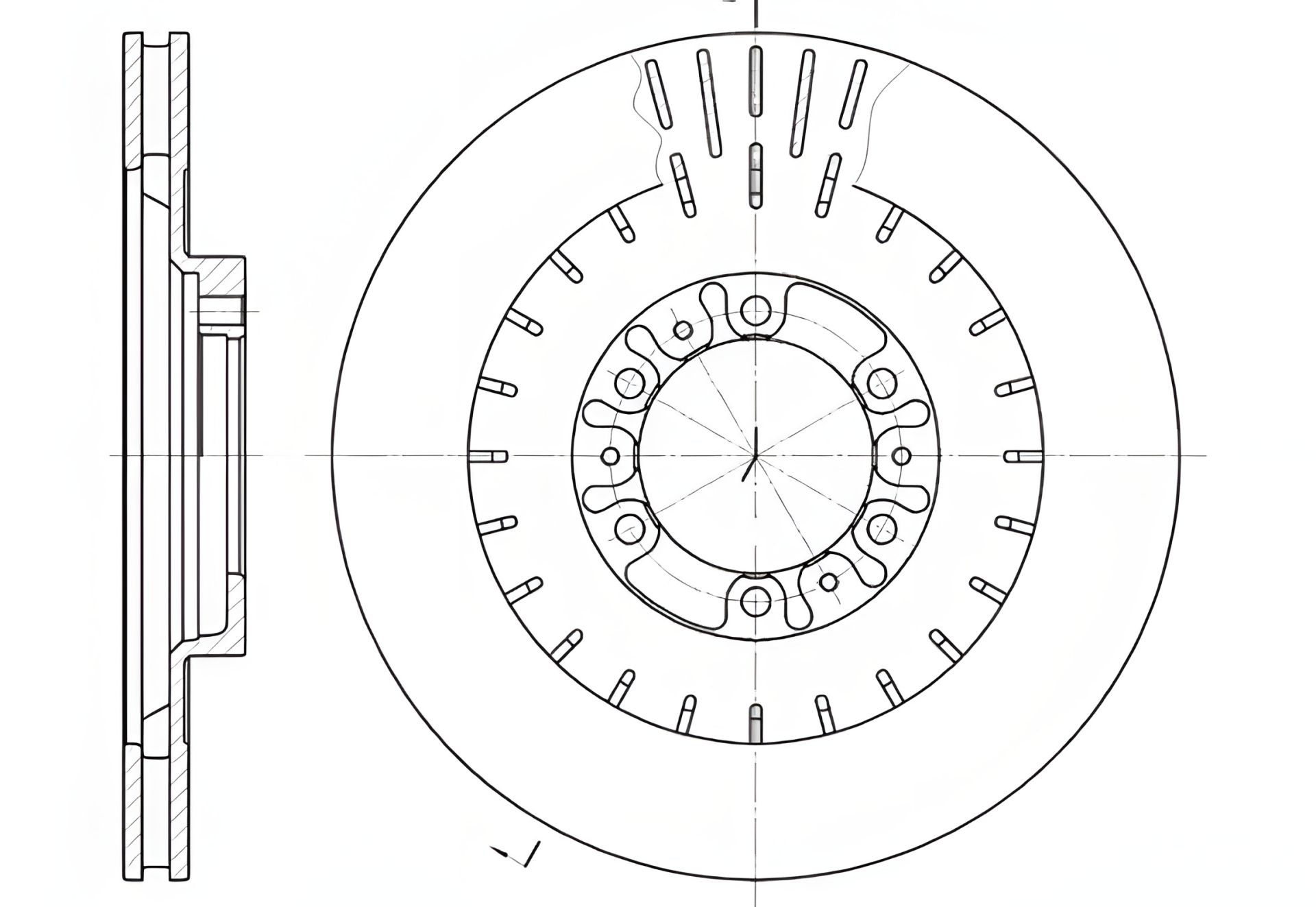 Гальмівний диск CITROËN XSARA, PEUGEOT 406, REMSA (695310) Гальмівний диск CITROËN XSARA, PEUGEOT 406, REMSA (695310)