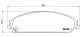 Тормозных колодок комплект, дисковый тормоз для CHRYSLER 300C, LANCIA Thema, BREMBO (P11017)