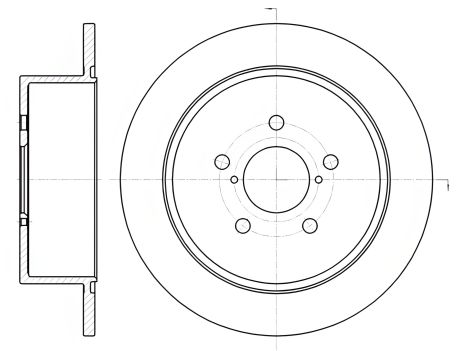 Диск тормозной комплект TOYOTA CAMRY, SUBARU LEGACY, REMSA (6130000) Диск тормозной комплект TOYOTA CAMRY, SUBARU LEGACY, REMSA (6130000)