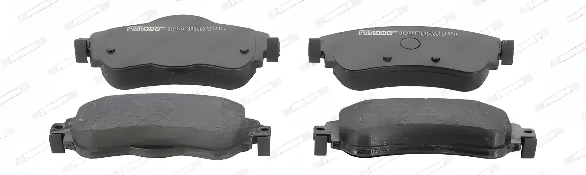 Гальмівних колодок комплект, дискове гальмо CITROËN C4, FERODO (FDB4336) Гальмівних колодок комплект, дискове гальмо CITROËN C4, FERODO (FDB4336)