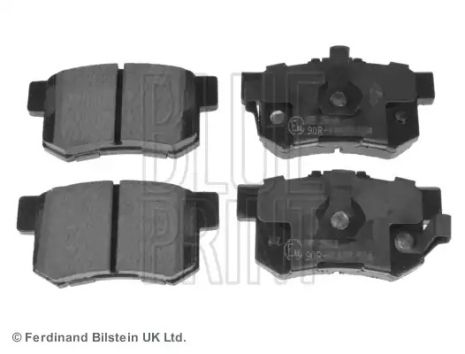 Комплект гальмівних колодок, дискове гальмо HONDA ACCORD, BLUE PRINT (ADH24280)