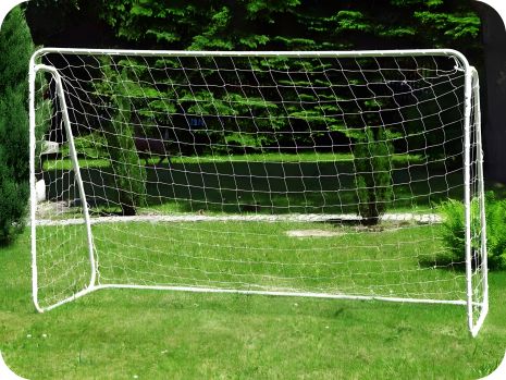 Металлические футбольные ворота 213 х 150 х 90 см