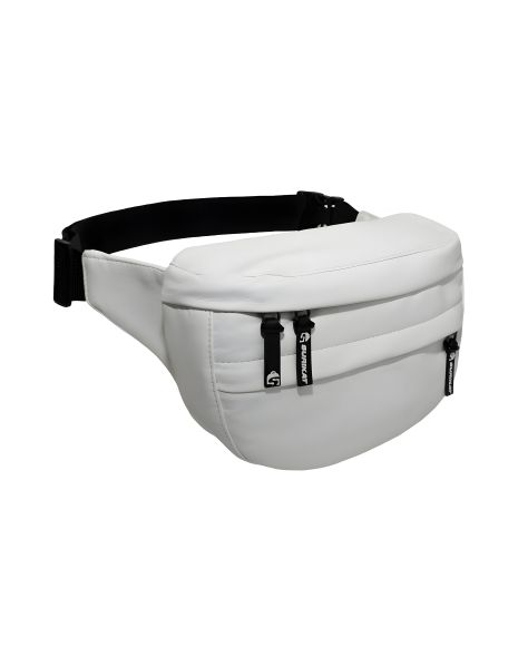 Поясна сумка Surikat моделі Tornado, білого кольору, екошкіра Поясна сумка Surikat моделі Tornado, білого кольору, екошкіра