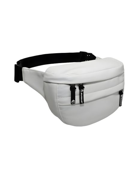 Поясна сумка Surikat моделі Tornado, білого кольору, екошкіра