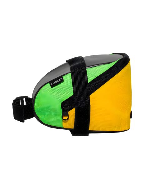 Велосумка під сідло Surikat модель Bike Bag L жовто-салатова Велосумка під сідло Surikat модель Bike Bag L жовто-салатова