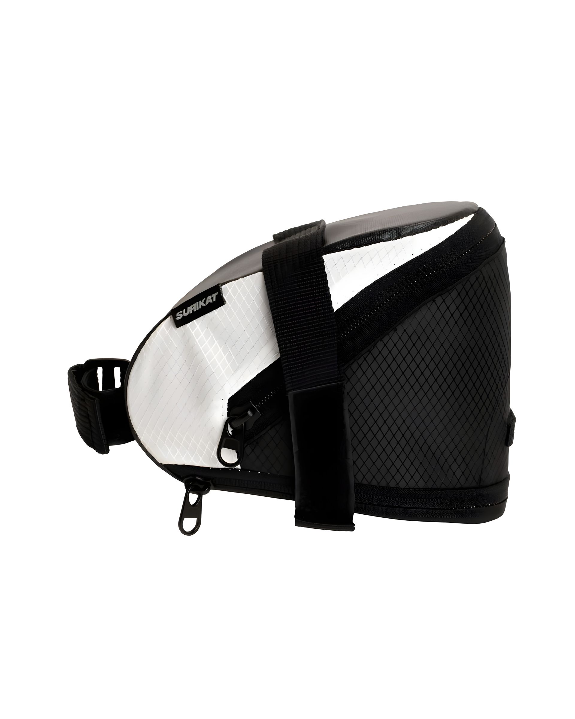 Велосумка под сиденье Surikat Bike Bag XL Ripstop, черно-белый Велосумка под сиденье Surikat Bike Bag XL Ripstop, черно-белый