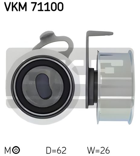 Натяжной ролик ГРМ SKF для TOYOTA CORONA (VKM71100)