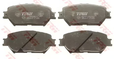 Комплект тормозных колодок, дисковый тормоз TOYOTA CAMRY, TRW (GDB3314) Комплект тормозных колодок, дисковый тормоз TOYOTA CAMRY, TRW (GDB3314)