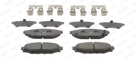 FERODO комплект гальмівних колодок для SUBARU WRX (FDB1947) FERODO комплект гальмівних колодок для SUBARU WRX (FDB1947)