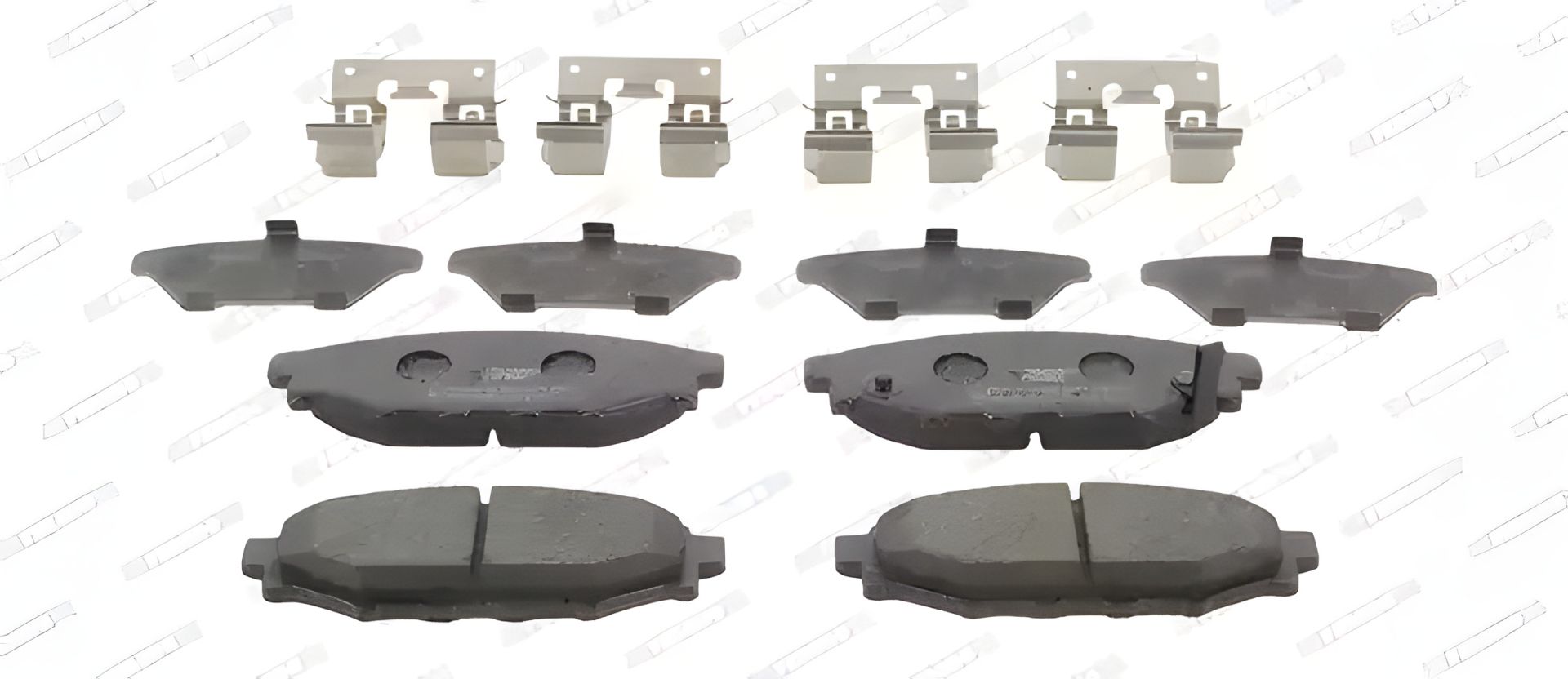 Тормозные колодки для дискового тормоза SUBARU WRX, FERODO (FDB1947) Тормозные колодки для дискового тормоза SUBARU WRX, FERODO (FDB1947)