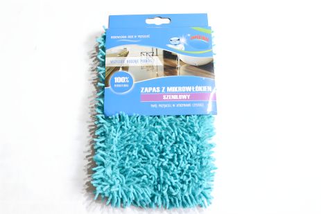 Запасна мікрошенільна насадка 40*10 см 9295turquoise Запасна мікрошенільна насадка 40*10 см 9295turquoise