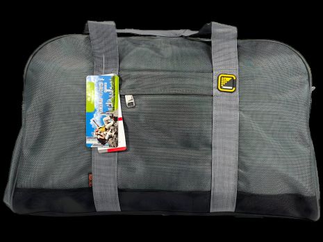 Дорожня сумка з двома відділеннями, 58 л, сіра колір