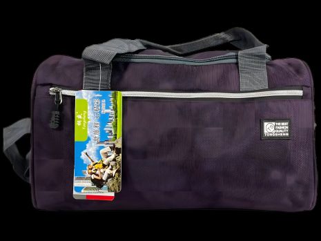 Фиолетовая дорожная сумка на два отделения, 12 л