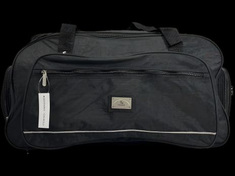 Сумка дорожня на чотири відділення, 54 л, чорна