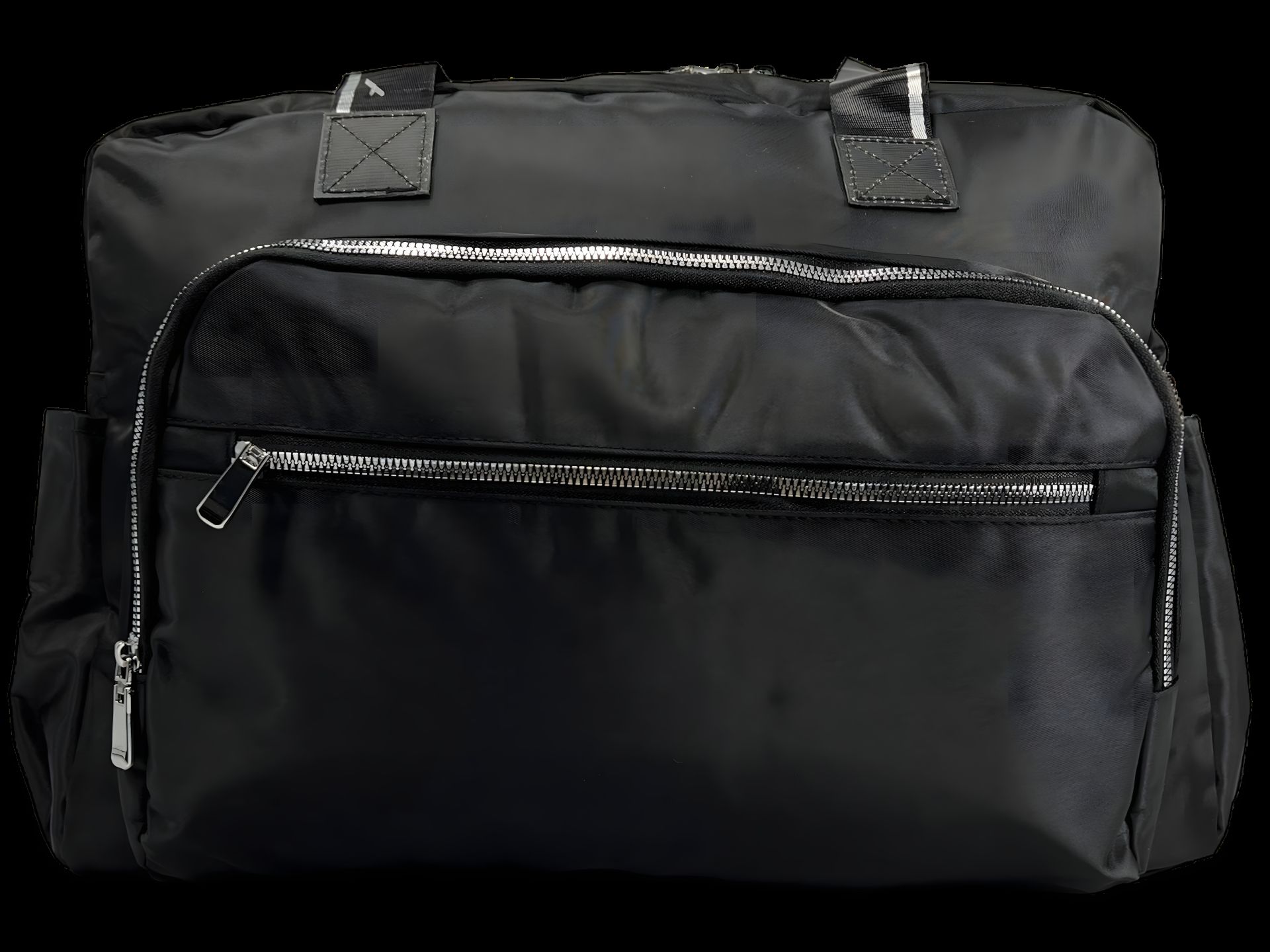 Чорна дорожня сумка TONGSHENG на три відділення TS 9015 Чорна дорожня сумка TONGSHENG на три відділення TS 9015