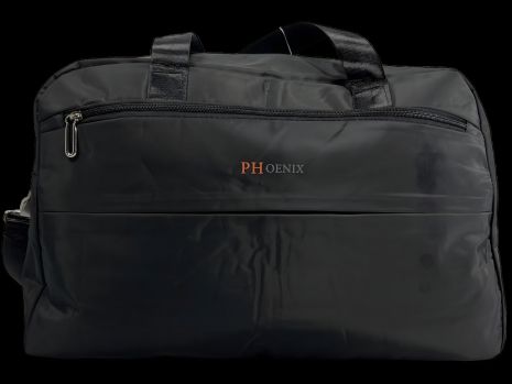 Чорна дорожня сумка на два відділення, 31 л