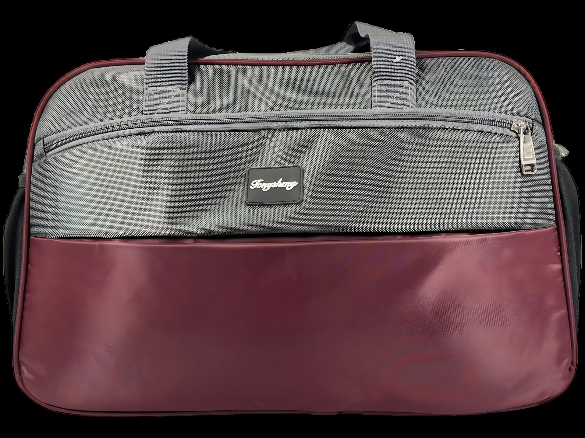 Дорожная сумка с двумя отделениями, 35 л, красная с серым Дорожная сумка с двумя отделениями, 35 л, красная с серым