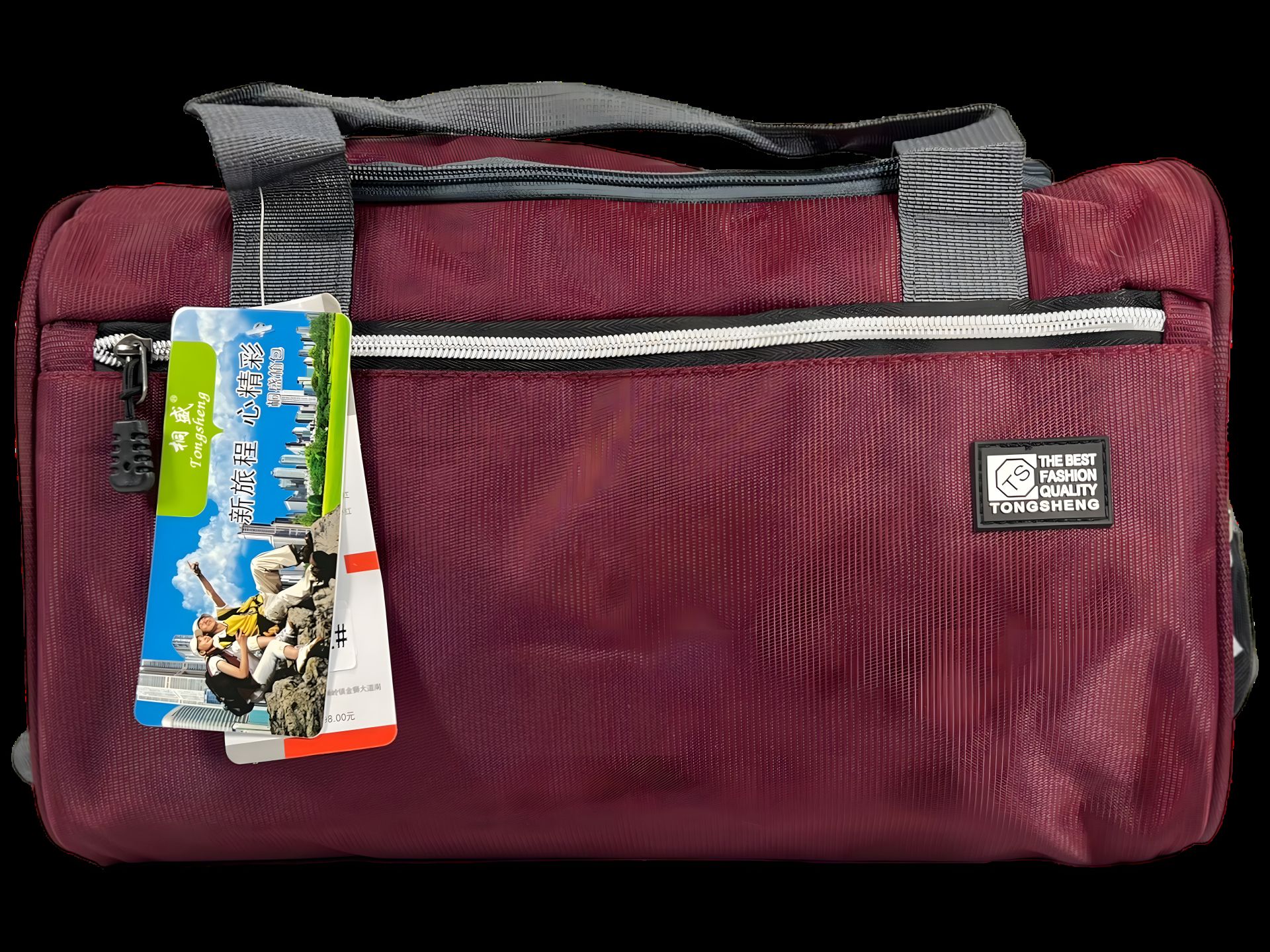 Красная дорожная сумка на два отделения, 12 л Красная дорожная сумка на два отделения, 12 л