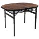 Bo-Camp Woodbine Oval стіл 100x70 cm Black/Wood look (1404185)