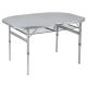 Premium овальный стол Bo-Camp 120x80 cm серый (1404420)