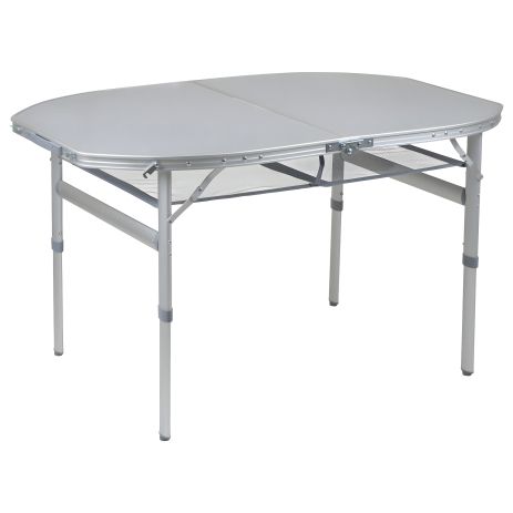 Стіл Oval Premium Bo-Camp Grey 120x80 cm (1404420)