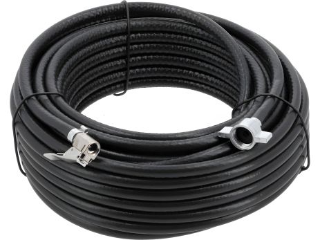 Пневмошланг ПВХ для накачки автомобильных колес, Ø=6/10мм, давление 10Bar, длина 18м, соединение М16[7], Yato YT-24282