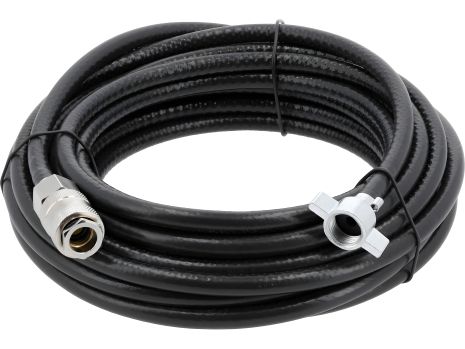 Пневматический шланг ПВХ для автомобилей с быстрым разъемом; Ø=6/10мм, давление 10 Bar, длина 8м, гв М16[8] Yato YT-24270