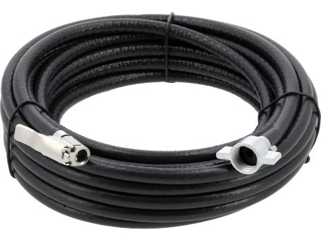 ПВХ пневматический шланг Yato для накачки колес Ø=6/10мм, давление 10Bar, длина 8м, гвин М16[8] YT-24280