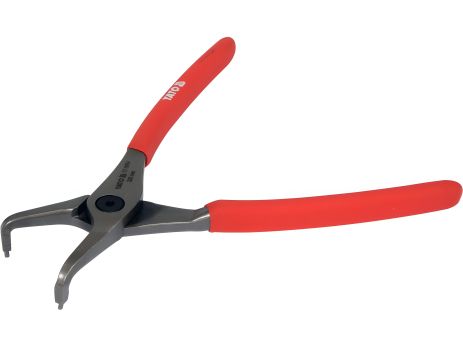 Щипці SEGERA для стопорних кілець, гнуті під 90°, стислі, l = 220 мм, розвід 40-100 мм [4/24] Yato YT-19994