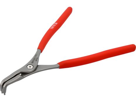 Щипцы SEGERA для фиксации колец изогнутые под 90° разжимные, l= 300 мм, размах 85-200 мм [4/24] Yato YT-19973