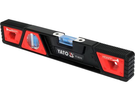 Ударостійкий рівень з магнітами Yato YT-30310 Ударостійкий рівень з магнітами Yato YT-30310