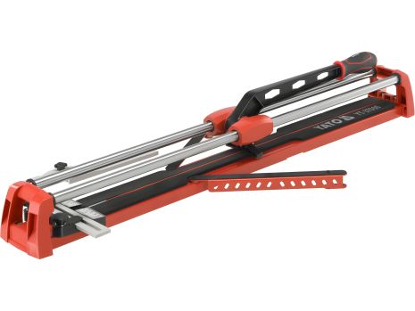 Ручний плиткоріз з 2 напрямними, L=80 см, різець Ø=22x6x6 мм, макс. товщина-14мм, кут-0-45 ° Yato YT-37000