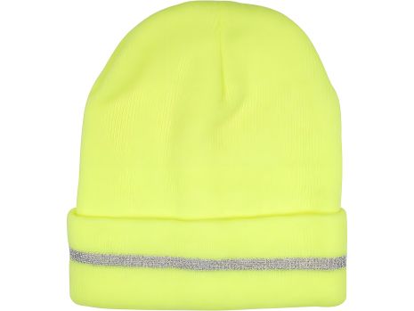 Зимняя шапка желтая из акрила, универсальный размер [10/200] Vorel 74233