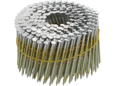 Пневматичного пістолета до барабанні цвяхи: L=70мм, Ø=2.5мм, кут 15-16˚, 3600шт [1] Vorel 72019