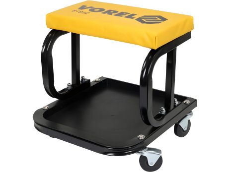 Інструментальний табурет на 4 колесах з полицею, навантаж. - 115 кг, сідло - 355x 195x 40 мм [5] Vorel 81822