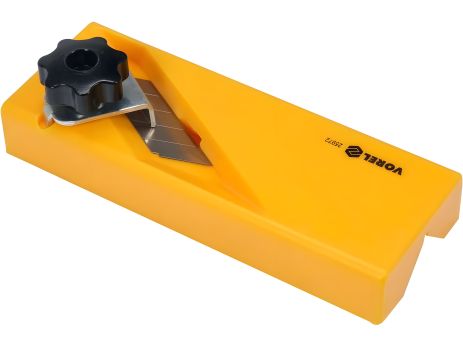 Кромочный рубанок для ГК плит t= 18 мм, угол 90°, ABS пластик, 155x54x45 мм, Vorel 25972 Кромочный рубанок для ГК плит t= 18 мм, угол 90°, ABS пластик, 155x54x45 мм, Vorel 25972