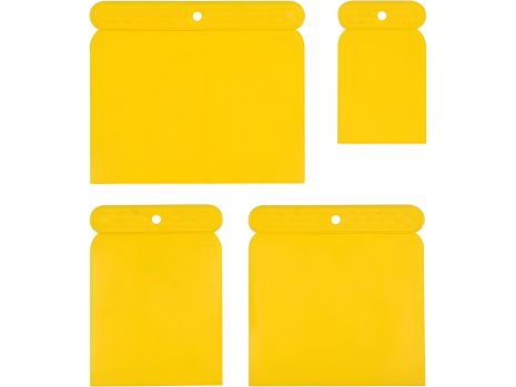 Шпатели пластиковые тип "японские", с рабочей шириной-50, 75, 100, 120 мм, компл. 4 шт. [10] Vorel 05950