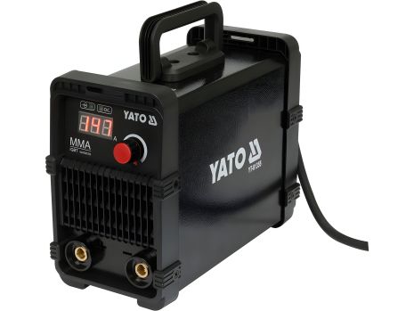Инверторный сварочный аппарат 230 В, дуговое 30-140 А, электроды Ø=1,6-3,2 мм Yato YT-81355 Инверторный сварочный аппарат 230 В, дуговое 30-140 А, электроды Ø=1,6-3,2 мм Yato YT-81355