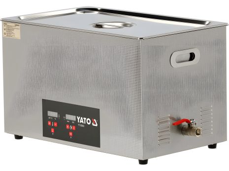 Ультразвуковая мойка 230В, 600Вт, ванна 50x33x33 см 30л, темп.-0-80ºС Yato YT-55803