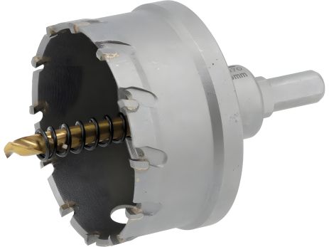 Коронка по металлу TCT Ø65 x 103 мм, толщина до 25мм, с направляющим, Yato YT-44070 Коронка по металлу TCT Ø65 x 103 мм, толщина до 25мм, с направляющим, Yato YT-44070