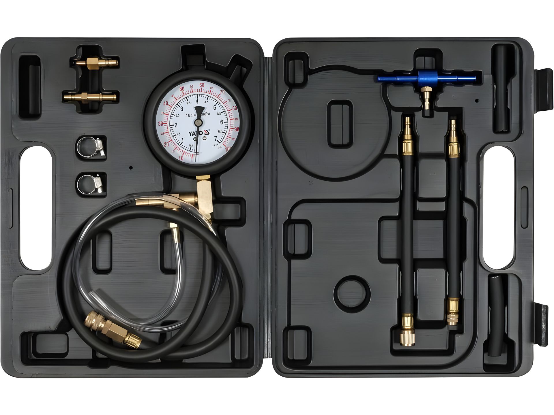 Манометр тиску упорскування бензину Yato YT-73023 Манометр тиску упорскування бензину Yato YT-73023