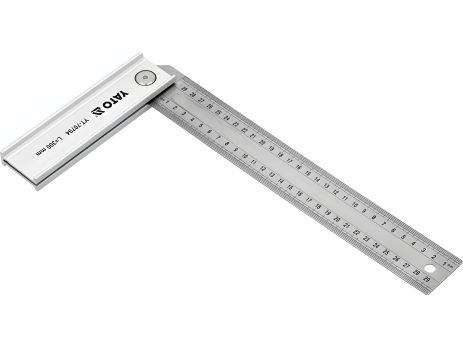 Регульований кутник 90°-45°-135° l=300 мм зі стопкою l=160 мм [60] Yato YT-70794