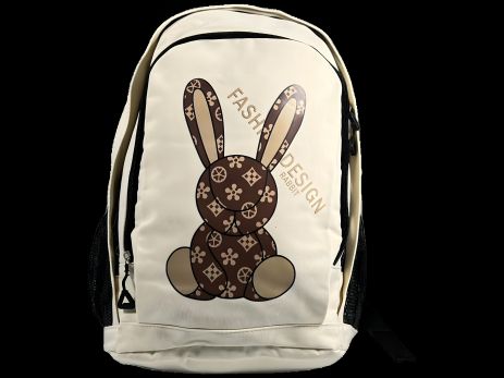 Рюкзак школьный для девочек, двойное отделение, 27 л, белый